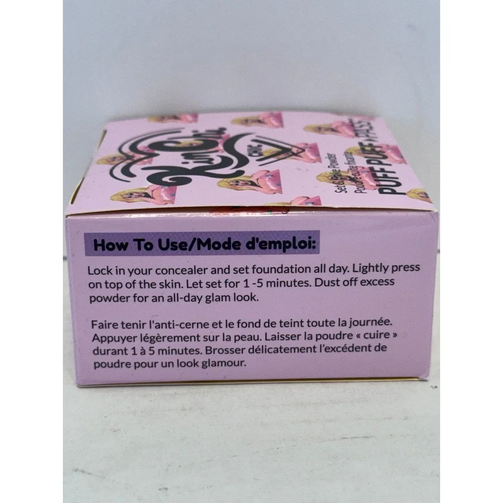 Kim Chi Chic Puff Puff Pass Set and Bake Powder, Translucent PPP 03 24g 0.85oz